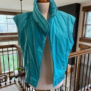 Vintage Gerry Turquoise Vest sz M Thermolite Ski Jacket Coat